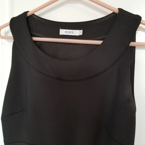 2/$20 Black Scuba Dress - Picture 2 of 5